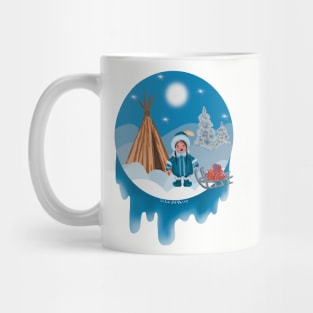 Christmas in the Far North Mug